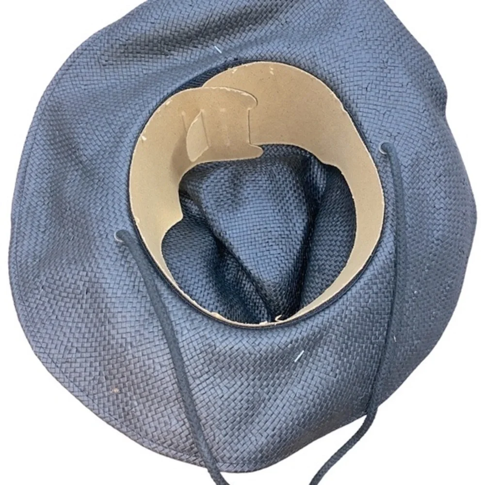 COV ver black straw hat new with tags